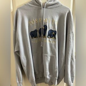 Yosemite Brandy Melville hoodie, oversized